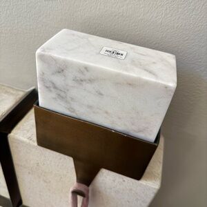 Marble  with Bronze Holder hanger